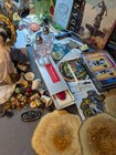 Vintage Estate Junk Drawer Lot Auction – Mixed Collectibles, Sewing, Glassware, — photo 3