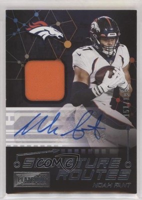 2021 Panini Playbook Signature Routes 151/199 Noah Fant #SRO-NFA Auto ld5