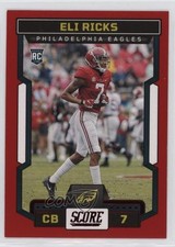 2023 Score Rookies Red Eli Ricks #390 05v0