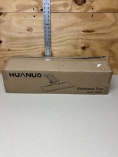 HUANUO Adj. Keyboard Tray Under Desk Computer Keyboard  Mouse Tray HNKB04 NEW