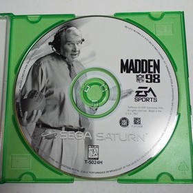 Madden NFL 98 Sega Saturn