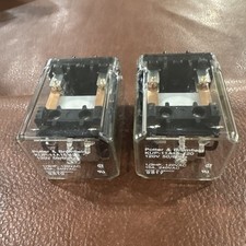 Lot Of 2 Potter  Brumfield KUP-11A15-120 Power Relay 10A 120VAC Quick Connect