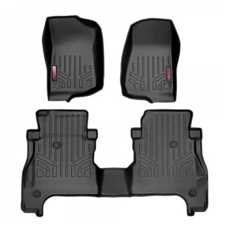 Tapis Jeep Gladiator JT étanches pour protéger l'habitacle de la boue et l'eau