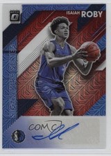 2019-20 Panini Donruss Optic Signature Series Choice Prizm Isaiah Roby Auto zm0
