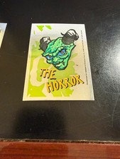 1996 Topps Goosebumps 6 The Horror Foil Stickers
