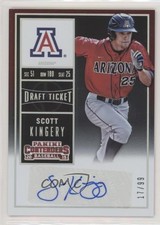 2015 Contenders College Draft Ticket 17/99 Scott Kingery (Running) #20 Auto n1u