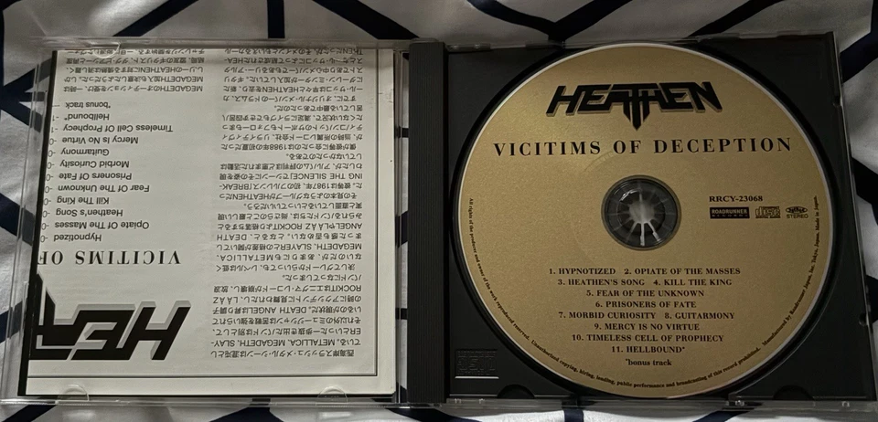 Heathen - Victims of Deception (CD 1991) - Image 3 of 4