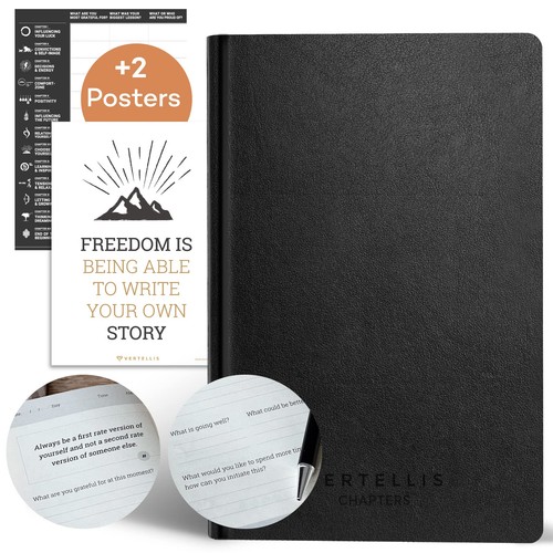 Vertellis Chapters : Undated Journal for Gratitude, Reflection & Self Care |...