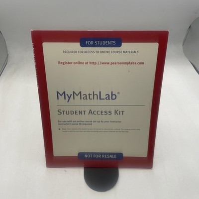 MyLab Math -- Student Access Card Kit by Pearson Pearson Education Course ID Req