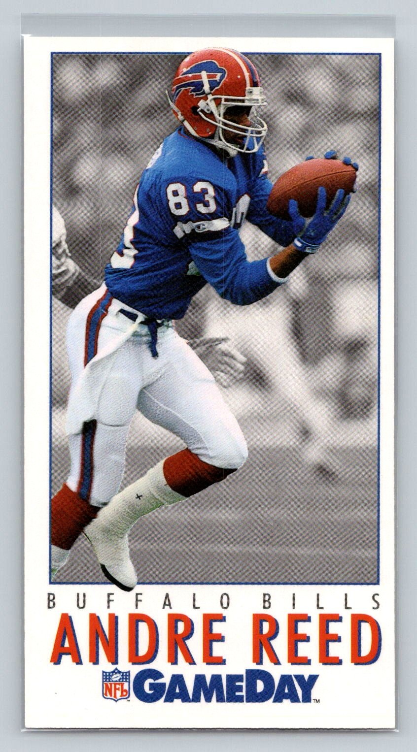 Andre Reed 1992 GameDay #210 Buffalo Bills