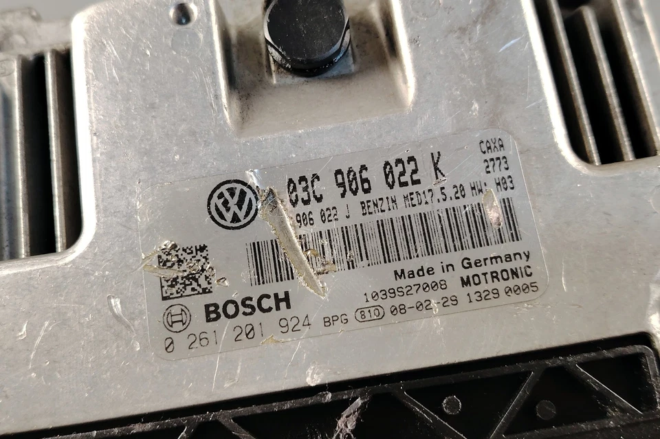 Modulo Di Controllo Motore ECU ECM 0261201924 Per VW GOLF PLUS, V, JETTA 1.4 TSi - Immagine 3 di 4