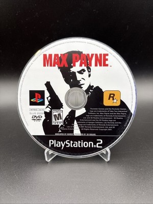 Max Payne (Sony PlayStation 2, PS2, 2003) Disc Only 