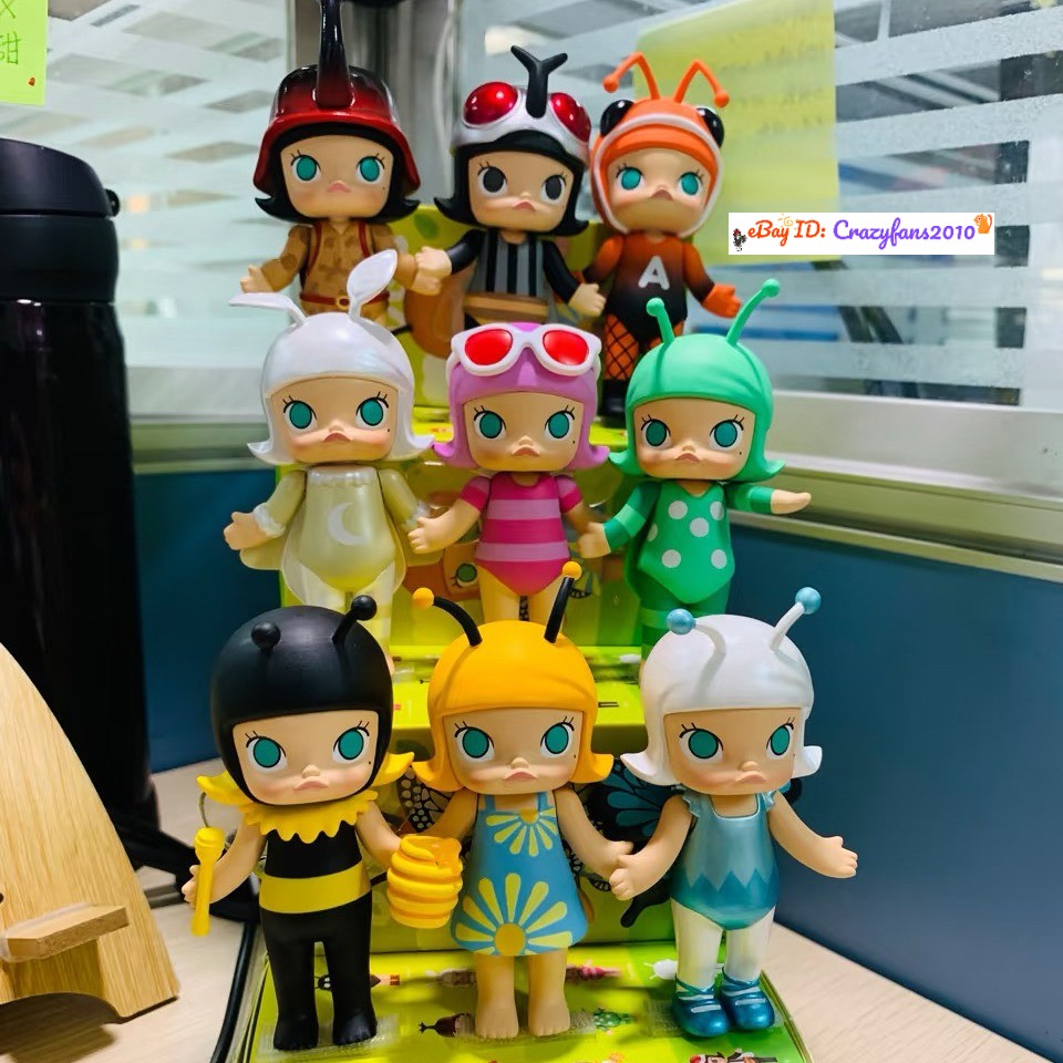 POP MART Molly Bugs Series Confirmed Blind Box Figure Collection