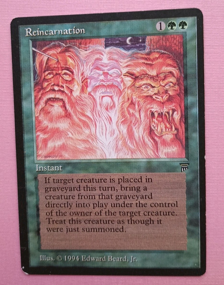 Magic the Gathering MTG Legends REINCARNATION  LP/EX  U  Vintage NICE!