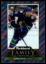 2021 Parkhurst Family Tradition Hockey Hughes FT-3 Canucks