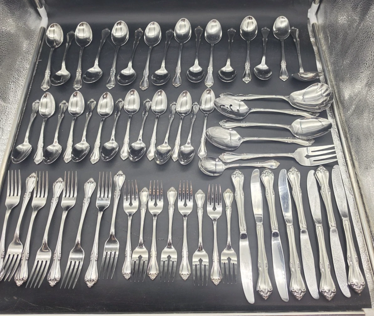 ONEIDA Deluxe Stainless Single Flatwear Pieces for sale - eBay