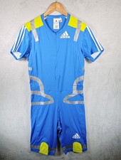 Adidas Powerweb Herren Athletic Anzug XL Blau Leichtathletik Sprint Laufanzug 