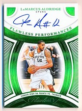 2024-25 Flawless LaMarcus Aldridge Performances Emerald Auto #FP-LMA (5/5)