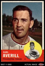 1963 Topps #139 Earl Averill Jr. Phillies 4 - VG/EX