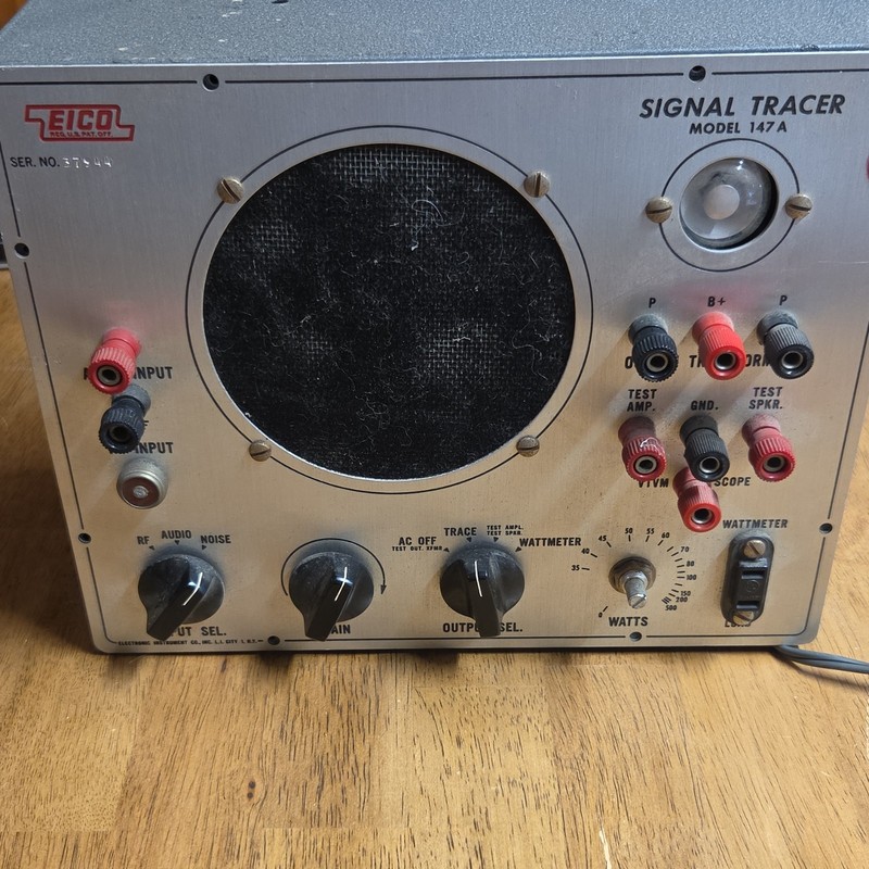 EICO Signal Tracer 147A Vintage Electronic Test Instr Model 147A Serial 37944