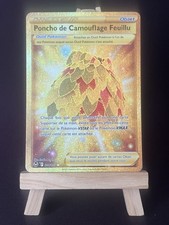 Carte Pokémon Poncho de Camouflage Feuillu 214/195 EB12 Tempête Argentée FR Neuf