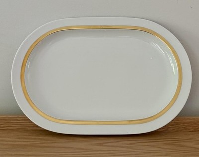 Rosenthal Studio Line Duo Gold Oval 15'' Serving Tray Platter Ambrogio Pozzi VG