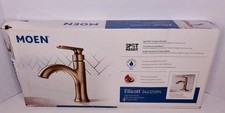 Moen Ellicott 84632-SRN Single Handle Bathroom Faucet Brushed Nickel NEW