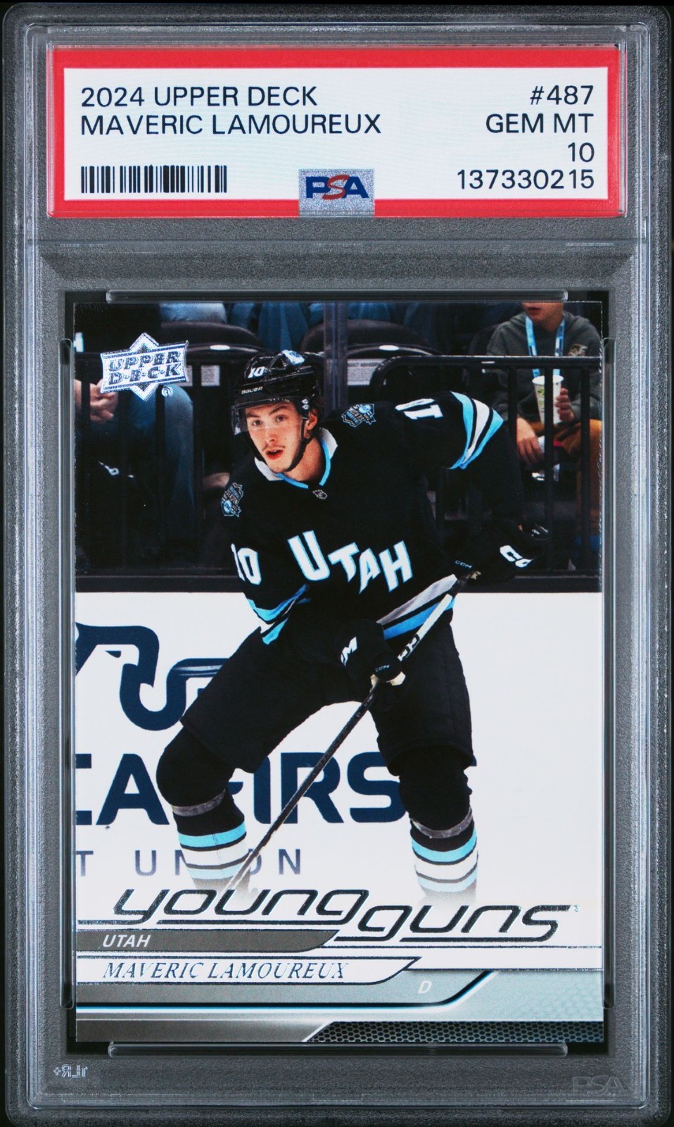 2024-25 Upper Deck Young Guns Series 2 #487 MAVERIC LAMOUREUX PSA 10 - 137330215