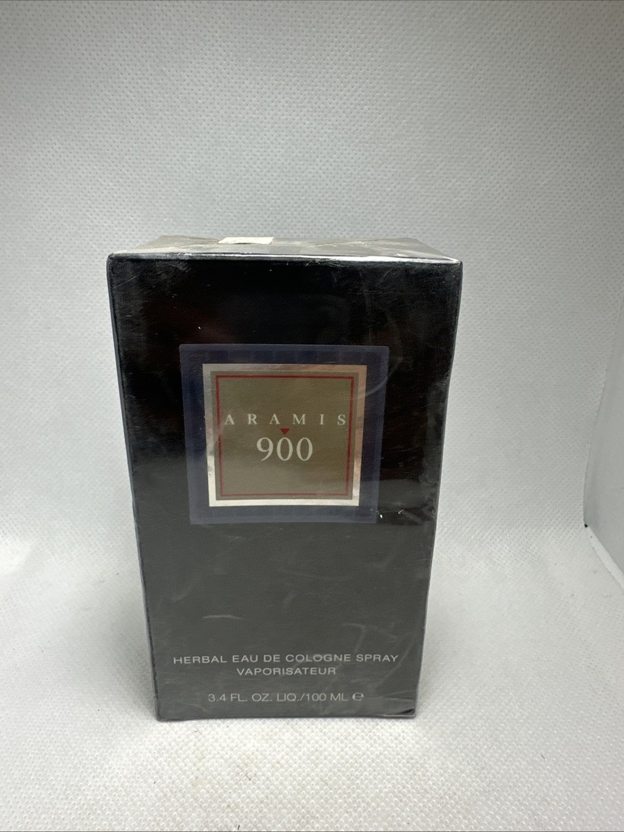 Aramis 900 Herbal Eau De Cologne Spray 3.4 oz 100 ml New