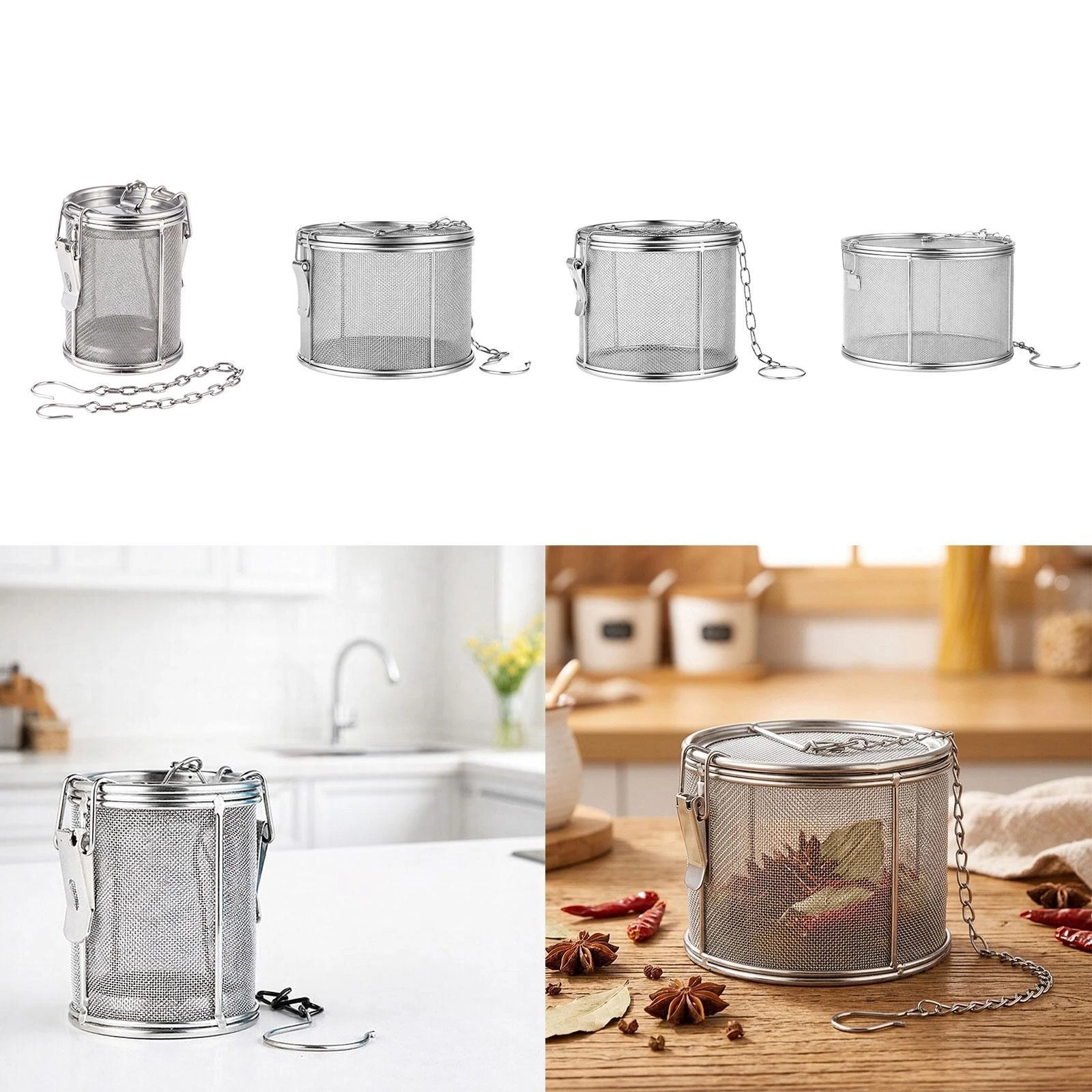 Mesh Tea Infuser Filter Fine Mesh Soup Strainer