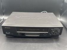 Hitachi VCR Plus VHS Player Recorder VT-FX6510A 4+2 Head Hi-Fi No Remote Tested