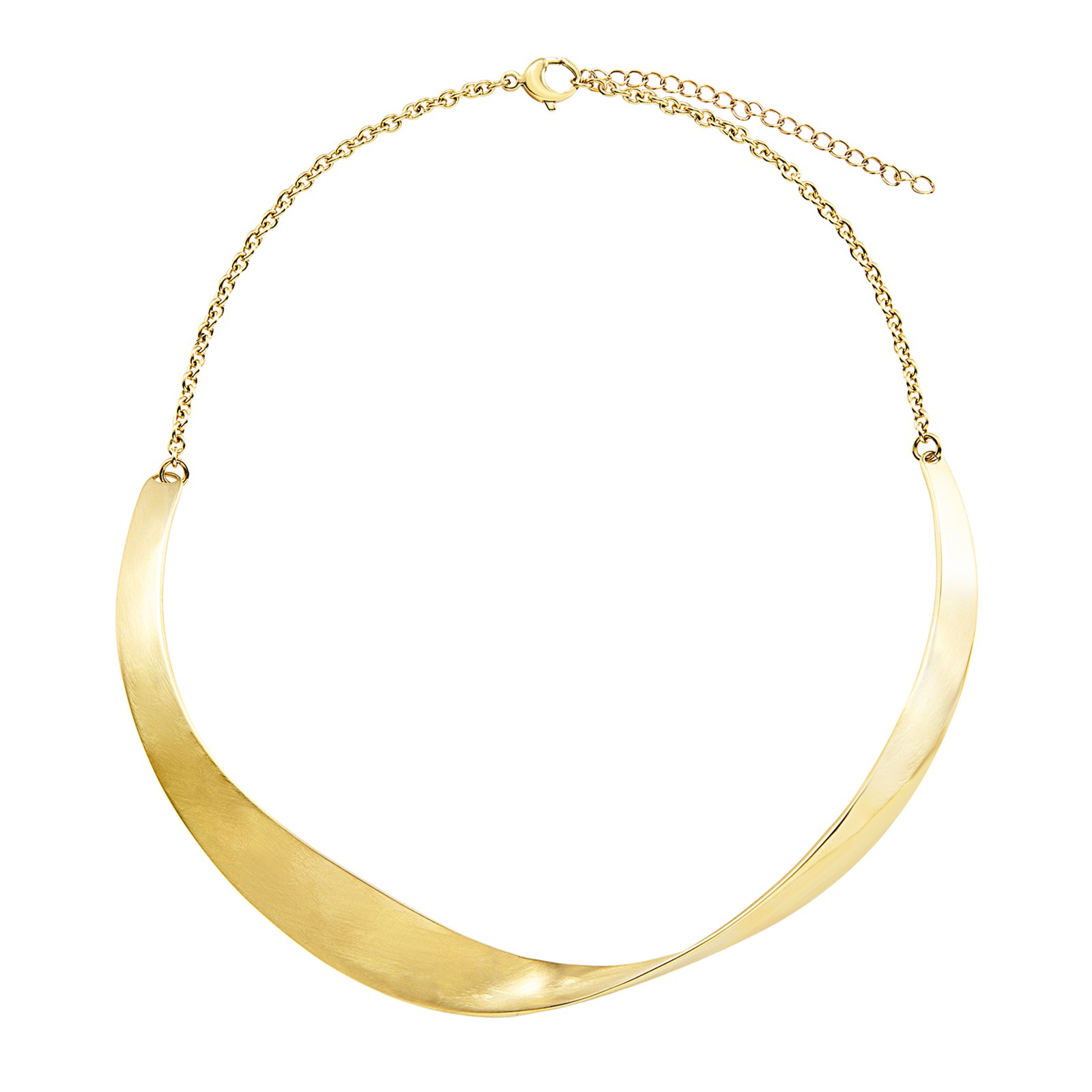 BREIL Womens Nekcklace RETWIST TJ3458 Stainless Steel Golden