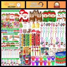 316Pcs Christmas Party Favors Supplies, Goodie Bag Stuffers, Stocking Stuffers
