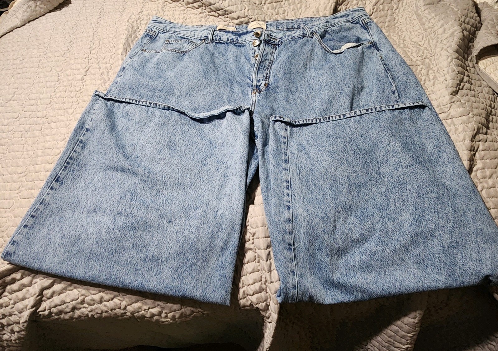 Universal Thread medium Rise Extra Wide Legs Butt… - image 2