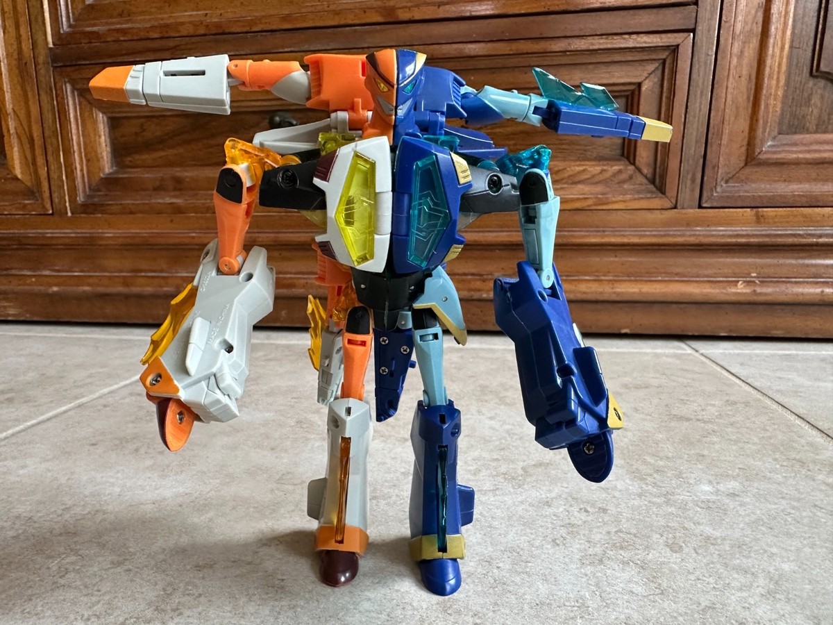 Transformers Animated Safe Guard Jetfire & Jetstorm Deluxe Figures