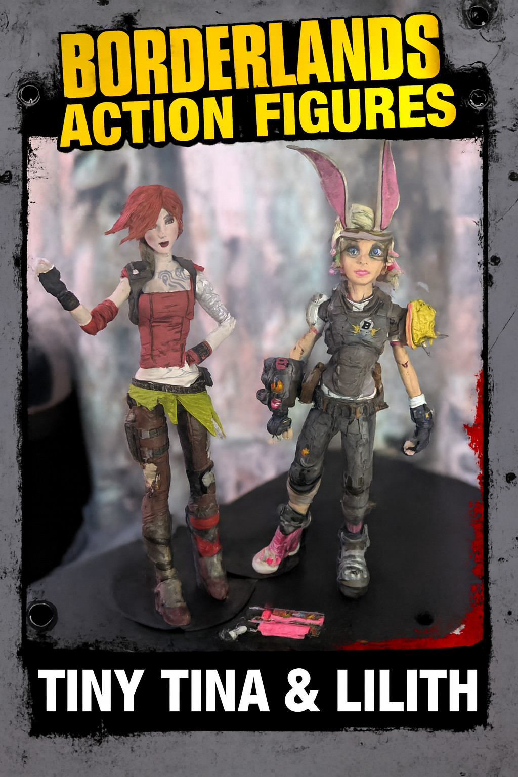 S &ndash; Tiny Tina & Lilith &ndash; Mcfarlane Toys &ndash; 7" Poseable