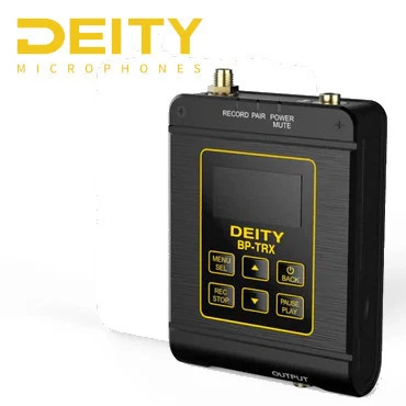 Kit de micrófono inalámbrico Deity BP-TRX 2,4 GHz 128 GB sincronización de código de tiempo - Imagen 1 de 5