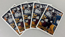 1992 Courtside Draft Pix Robert Porcher Rookie Lot 5 Cards Lions DE