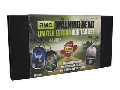 AMC The Walking Dead Dog Tag Limited Edition Set 3 of 4