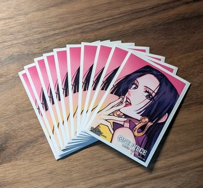 NEW, FRESH 10x One Piece TCG Boa Hancock Official Bandai Card Sleeves for DON!!