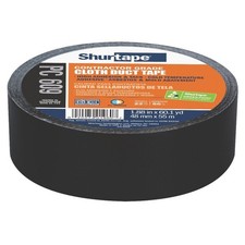 Shurtape 199722; PC 609 Duct Tape Black, 180ft x 2in 