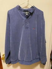 Zero Restriction Golf Quarter Snap Pullover Windbreaker Mens Large Made in USA