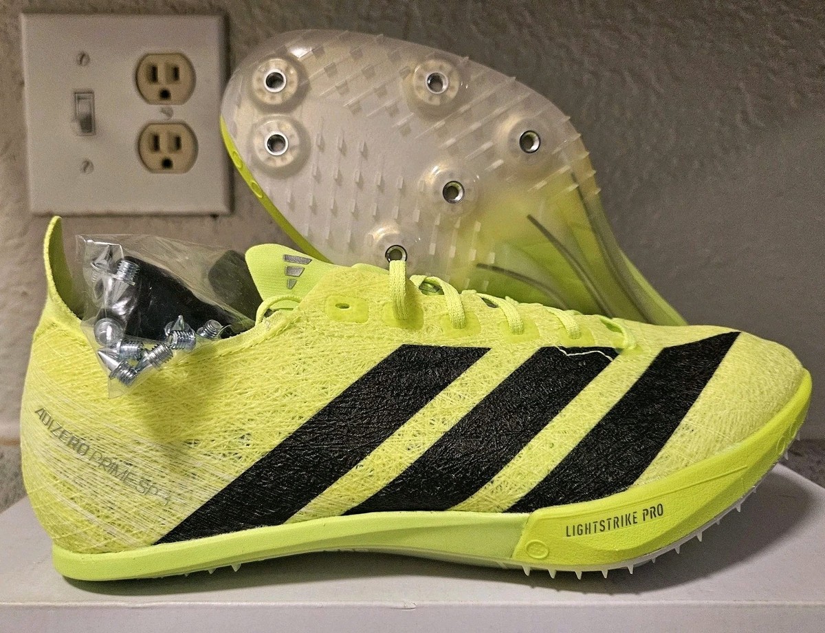 Mens Size 8.5 Adidas Running Spikes Adizero Prime SP 3 Strung Lucid Green IH5800 Track shoes/Spikes adidas ADIZERO PRIME SP 3 STRUNG  main image 4
