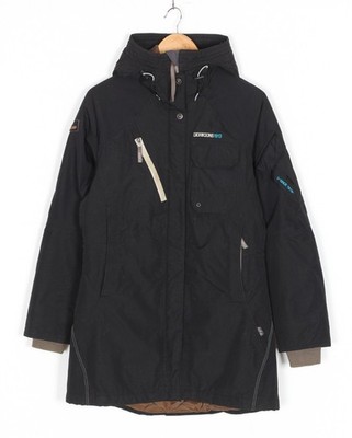 DIDRIKSONS Dry2 Parka Jacket Women Size 38 Hooded Waterproof Breathable MJ6314