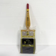Vintage Sherwin-Williams COVER THE EARTH Logo Nylon Paint Brush Latex Oil NOS