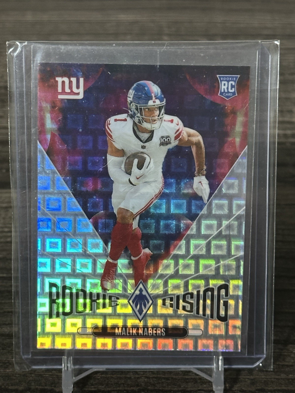 2024 Panini Phoenix Malik Nabers RC Rookie Rising Pandora #RR-MNS