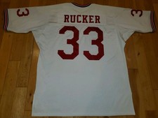 Mitchell Ness Reggie Rucker 1971 NEW ENGLAND PATRIOTS Authentic NFL Team JERSEY