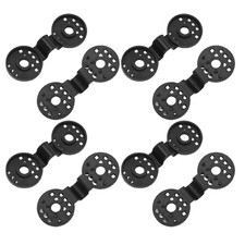 .20Pcs Shade Cloth Lock Grip PP Net Fence Fabric Fixing Clamp For Insect Garden