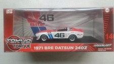 GreenLight 1971 BRE Datsun 240Z 1/43 diecast model not repro 14Y+ JAPAN