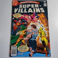 Secret Society of Super-Villains #12 DC Comics (January 1978) 6.5 Fine+
